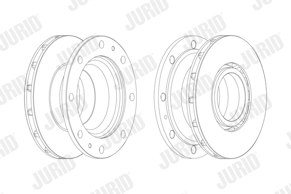 JURID 569209J Discofreno-Discofreno-Ricambi Euro