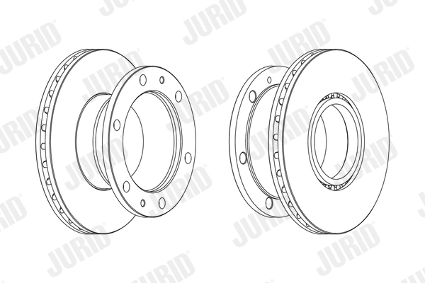 JURID 569266J Discofreno-Discofreno-Ricambi Euro