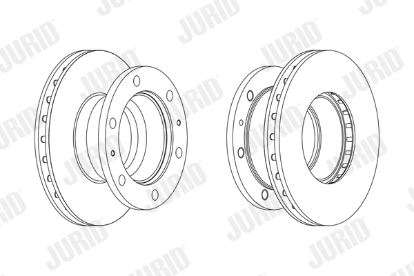 JURID 569268J Discofreno-Discofreno-Ricambi Euro