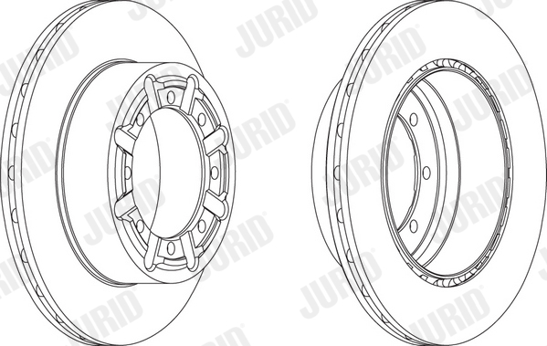 JURID 569269J Discofreno-Discofreno-Ricambi Euro