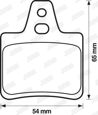 JURID 571363J Kit pastiglie freno, Freno a disco-Kit pastiglie freno, Freno a disco-Ricambi Euro