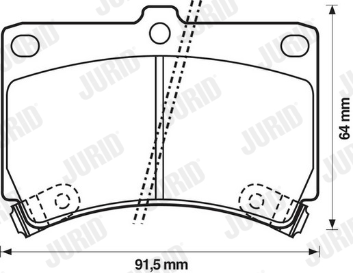 JURID 572145J Σετ τακάκια,...