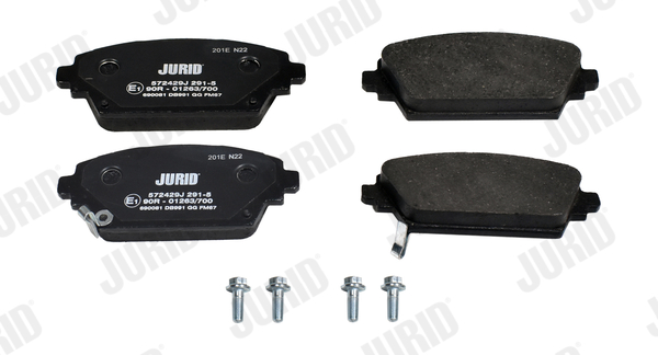 TEXTAR 2431701 Q+ Bremsekloss sett
