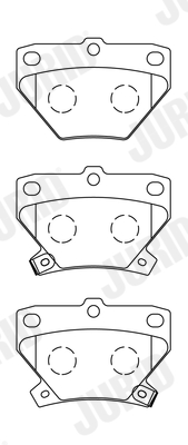 CIFAM 822-1320-0 Bremsekloss sett