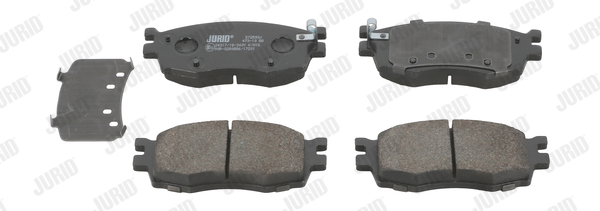 JURID 572593J fékbetétkészlet, tárcsafék HYUNDAI KIA