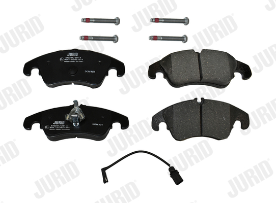 JURID 573247J fékbetétkészlet, tárcsafék AUDI