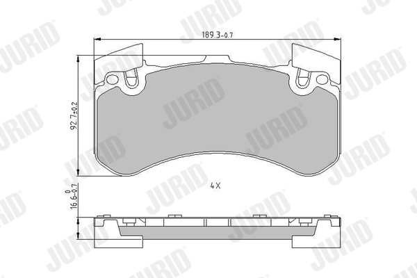 JURID 573649J Σετ τακάκια,...