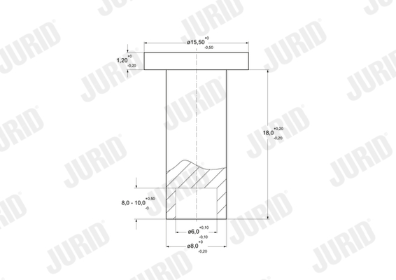 JURID 8102080010 szegecsek,...