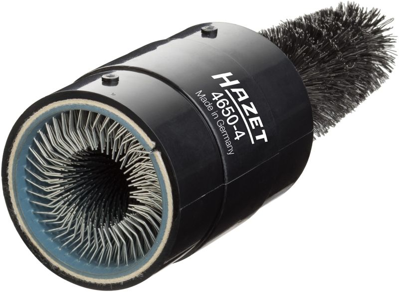 HAZET 4650-4 stålbørste, rensing batteripoler/ klemmer