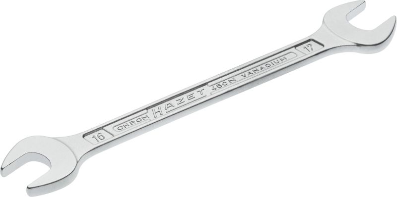 HAZET 450N-16X17 Dobbelthodet fastnøkkel