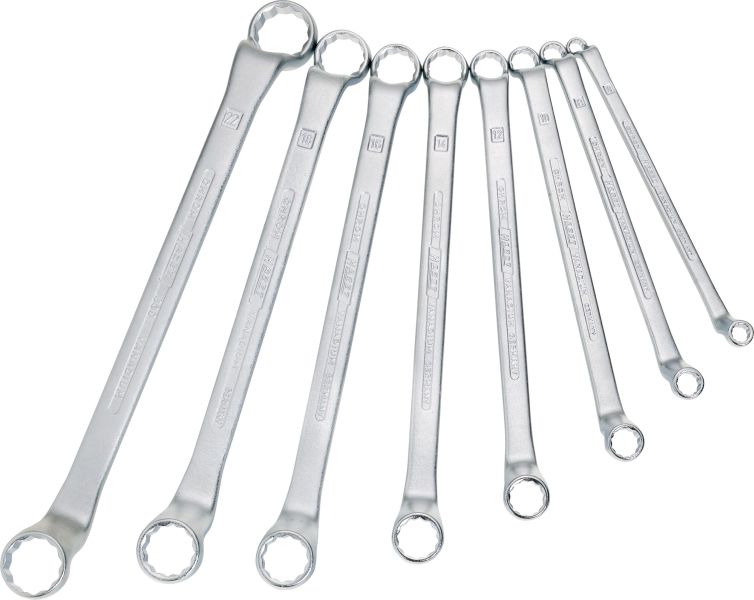 HAZET 630/8 Double Ring Spanner Set
