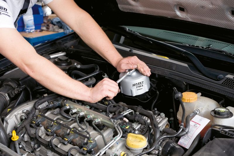 HAZET 2168-6 Fuel Filter Spanner