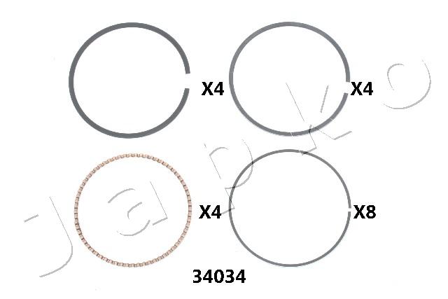 JAPKO 434034J Piston Ring