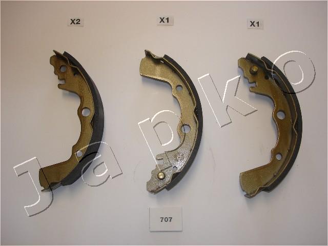 JAPKO 55707 Kit ganasce freno