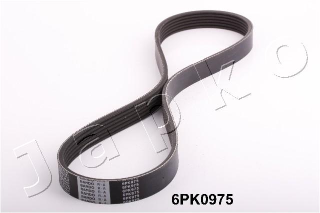 JAPKO 6PK975 Cinghia Poly-V