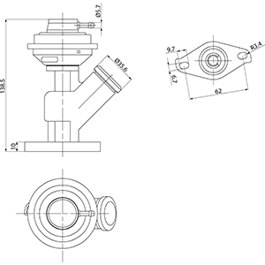 HC-Cargo 182422 EGR Valve