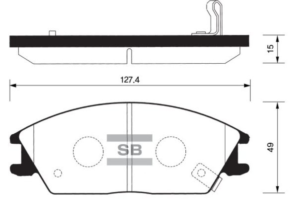FI.BA FBP1047 Σετ τακάκια,...