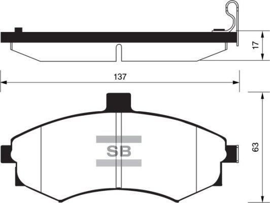 FI.BA FBP1152 Σετ τακάκια,...