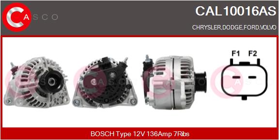 CASCO CAL10016AS Γεννήτρια