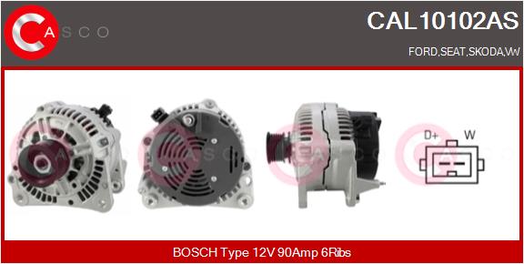 CASCO CAL10102AS Alternatore