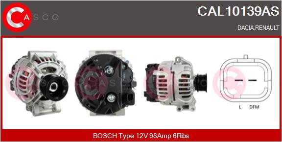 CASCO CAL10139AS Alternatore