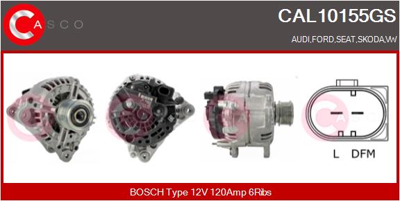 CASCO CAL10155GS Alternatore