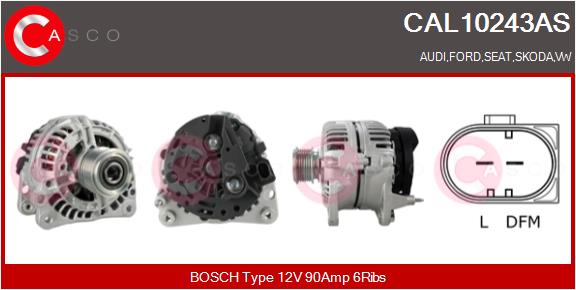 CASCO CAL10243AS Alternatore