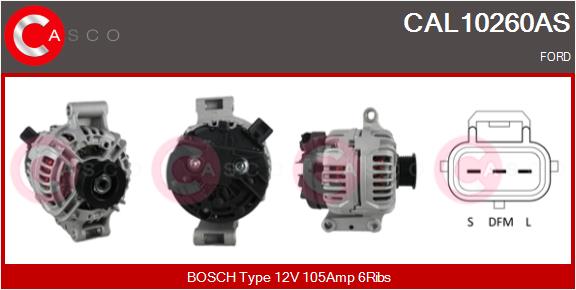 CASCO CAL10260AS Alternatore