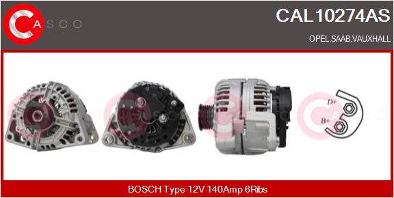 CASCO CAL10274AS Alternatore