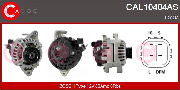 CASCO CAL10404AS Alternatore