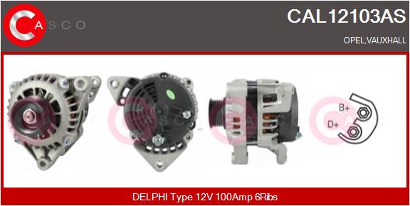 CASCO CAL12103AS Alternatore