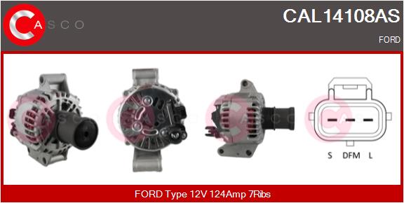 CASCO CAL14108AS Alternatore