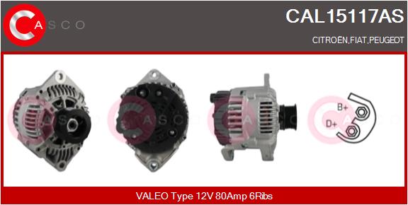 CASCO CAL15117AS Alternatore