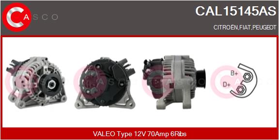 CASCO CAL15145AS Alternatore