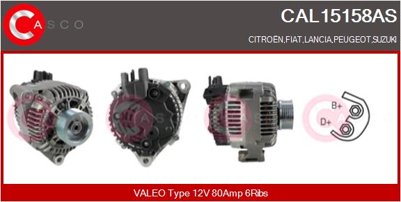 CASCO CAL15158AS Alternatore