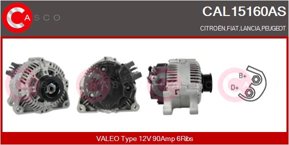 CASCO CAL15160AS Alternatore