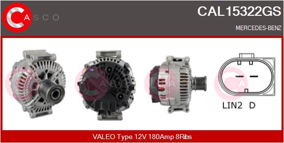 CASCO CAL15322GS Alternatore