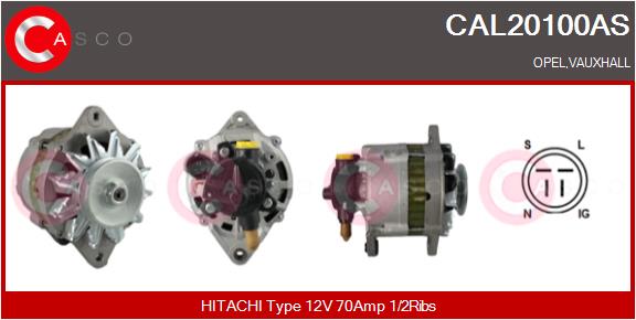 CASCO CAL20100AS Alternatore