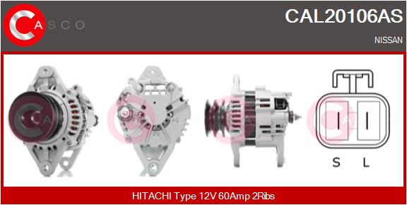 CASCO CAL20106AS Alternatore