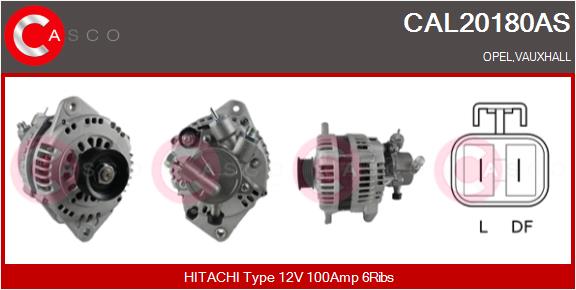 CASCO CAL20180AS Alternatore