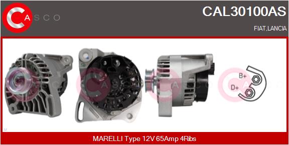 CASCO CAL30100AS Alternatore