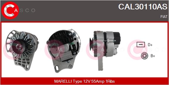 CASCO CAL30110AS Alternatore