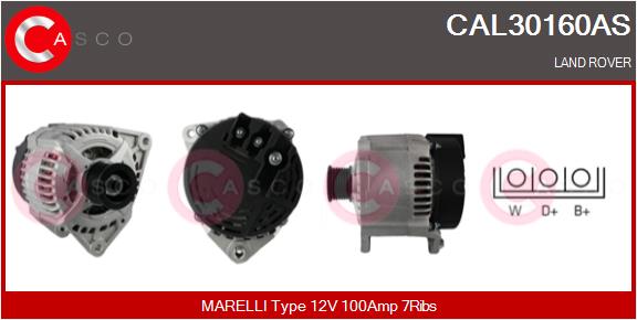 CASCO CAL30160AS Alternatore