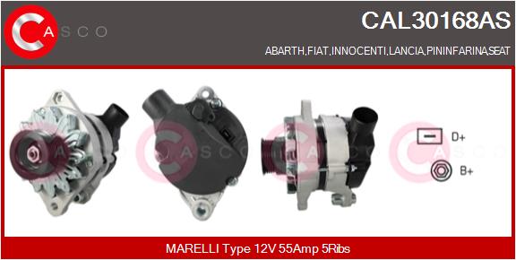 CASCO CAL30168AS Alternatore