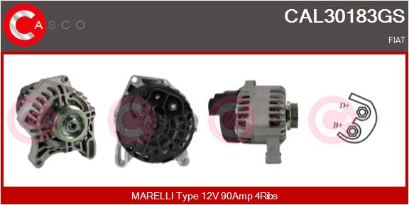 CASCO CAL30183GS Alternatore