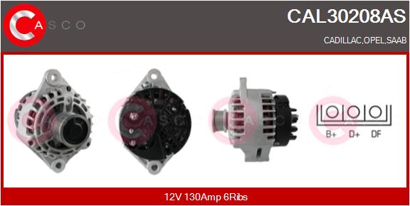 CASCO CAL30208AS Alternatore