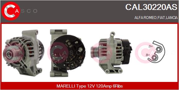 CASCO CAL30220AS Alternatore