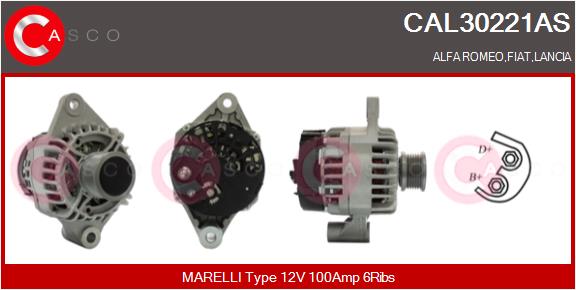 CASCO CAL30221AS Alternatore