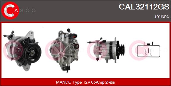 CASCO CAL32112GS Alternatore