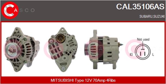 CASCO CAL35106AS Alternatore